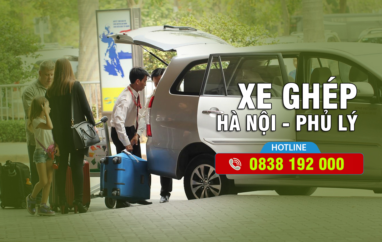 【Đặt xe ghép Hà Nội Phủ Lý】